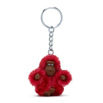 Kipling Sven Extra Small Monkey Keychain Accessories Regal Ruby | CA 1986FD